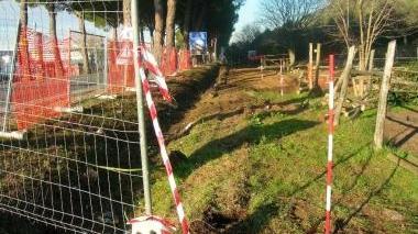 Iniziati i lavori alla pista
