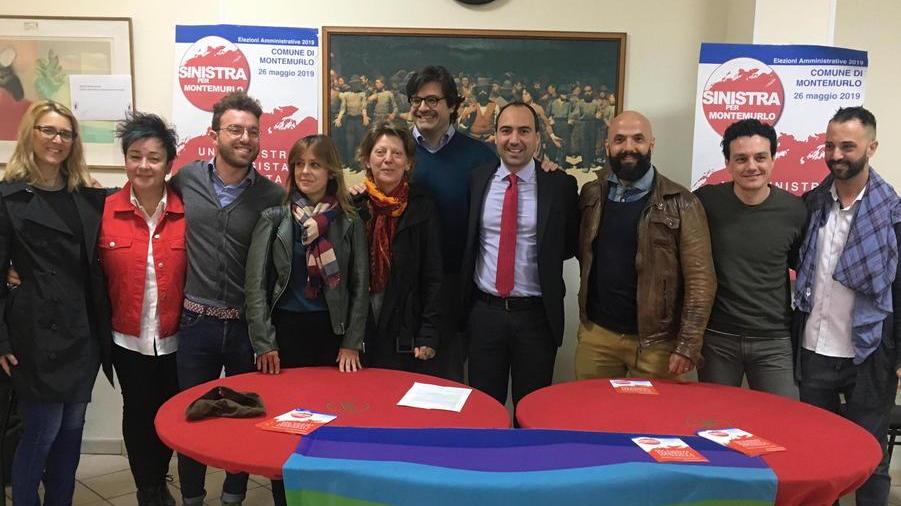 I candidati della lista Sinistra per Montemurlo