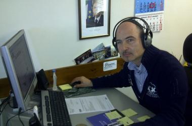 <b>TECNOLOGICO.</b> Il sindaco di Scarlino Maurizio Bizzarri  
