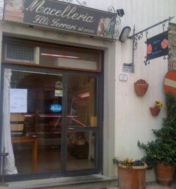 La macelleria Fratelli Ferrari di Gavinana 