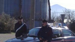 Un controllo dei carabinieri