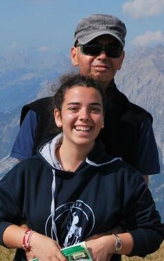 Targetti con la figlia 