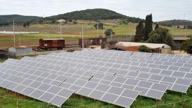 L’impianto fotovoltaico realizzato a Montegemoli