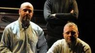 Nelle foto i protagonisti della compagnia Teatrifricio