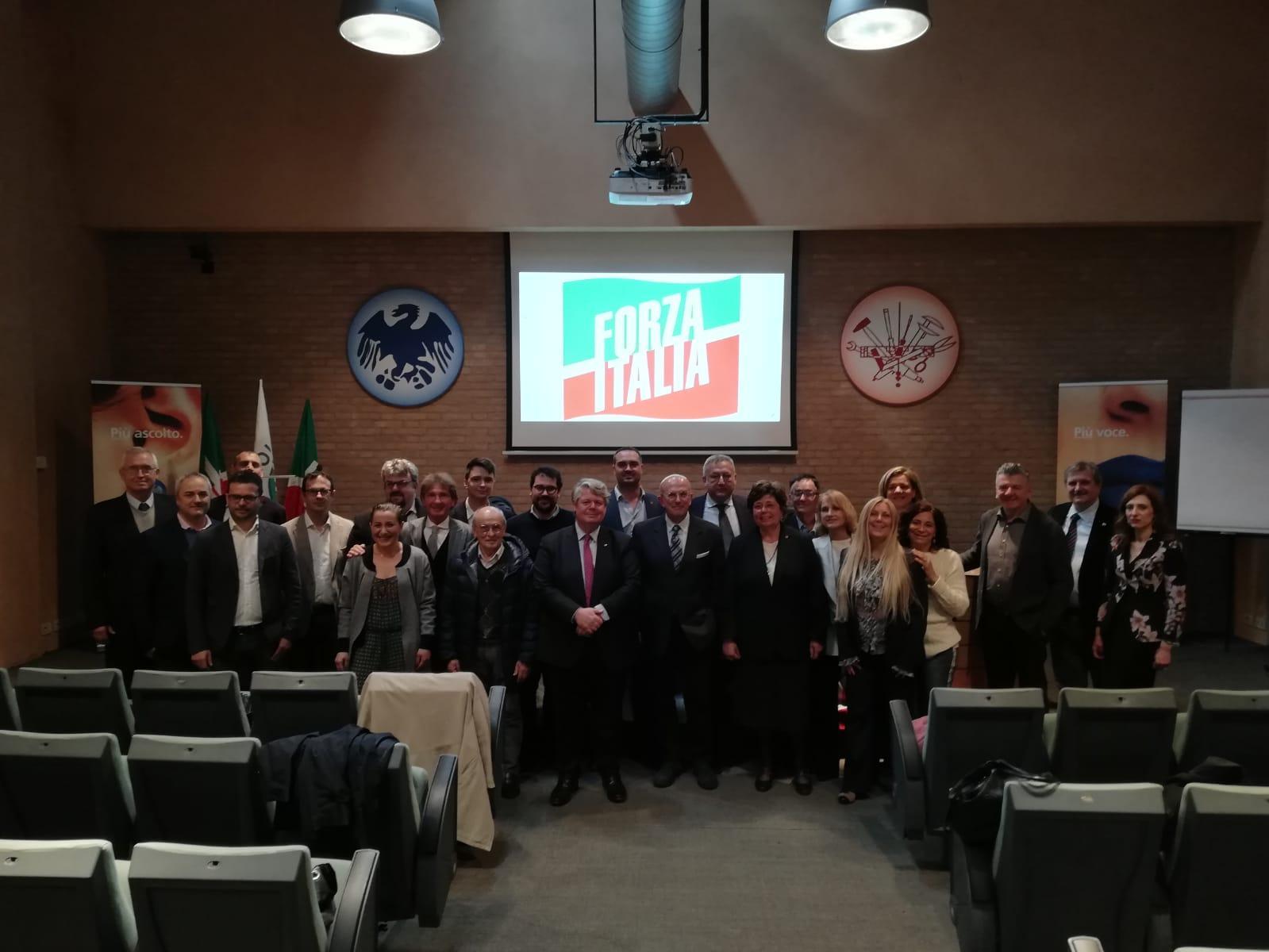 Modena Forza Italia presenta la squadra Galli: «Dipende tutto da noi» 