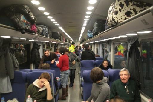 Dimenticano la figlia sul treno mentre dorme 