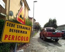Quelle strade da rifare 