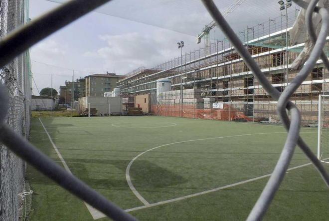 Quel campino da calcio “sepolto” tra i palazzi 