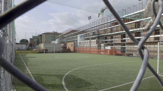 Quel campino da calcio “sepolto” tra i palazzi
