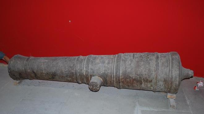 Il cannone era ai Bottini dell’olio, ma adesso è sparito