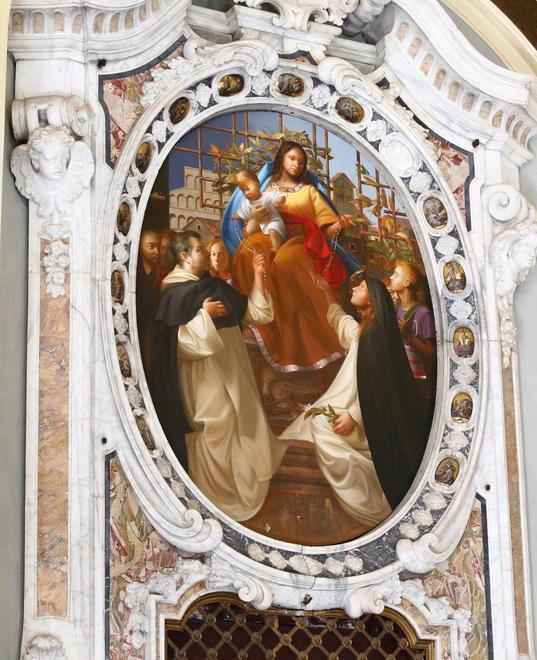 La Madonna del Rosario torna in Santa Caterina 