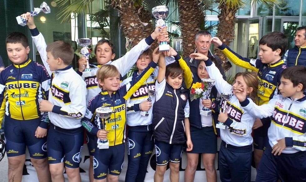 Baby ciclisti in evidenza alla prima edizione del trofeo Montacchiello