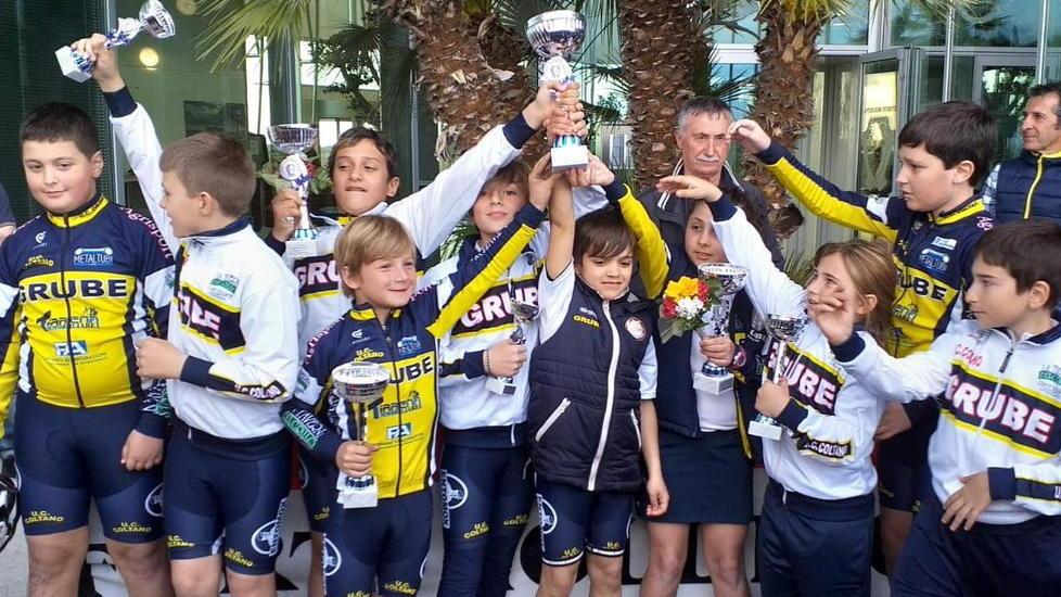 Baby ciclisti in evidenza alla prima edizione del trofeo Montacchiello