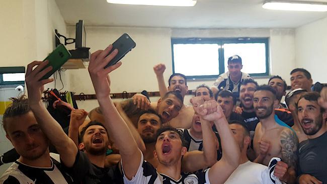 La grande festa della Pianese dopo la promozione in serie C