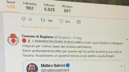 La Lega di Salvini se la prende anche col Comune fake