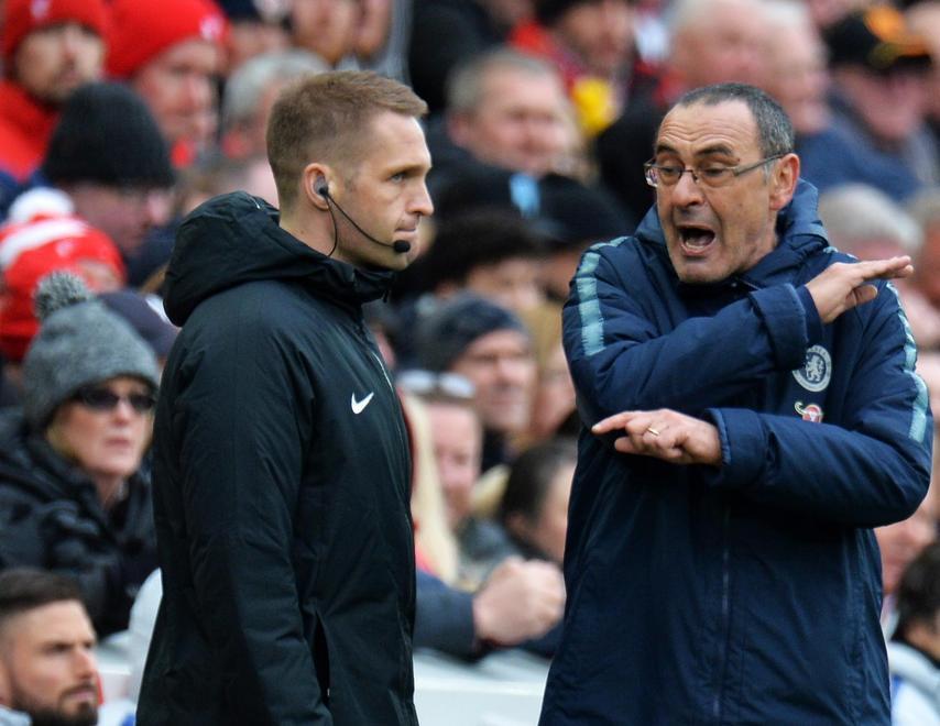 Sarri porta il suo Chelsea al terzo posto della Premier