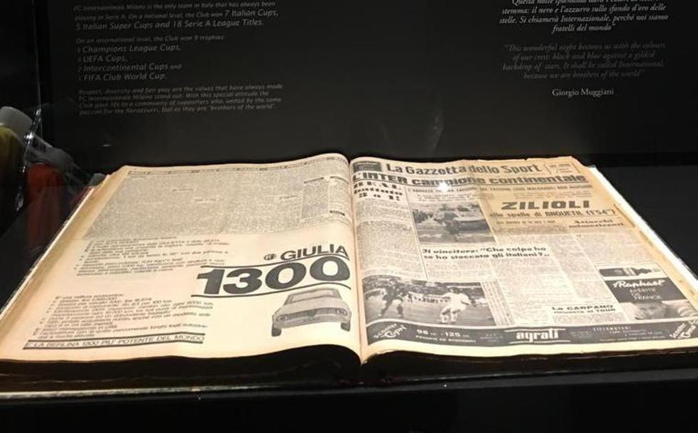 Esposta al Museo di San Siro la raccolta di quotidiani sportivi appartenuta a Narciso Zanelli
