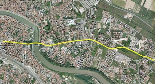 Nuovo ponte sull’Arno per il bus veloce 