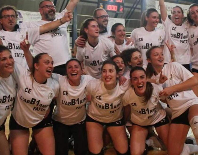 Colpaccio a Siena la Pallavolo Fucecchio vince al tie break e sale in serie B1 