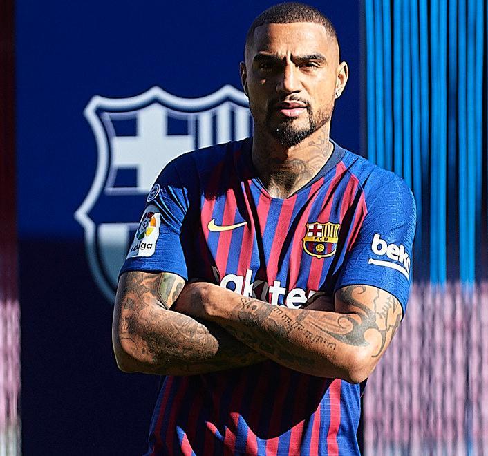 Boateng, De Zerbi lo rimpiange lui sogna il triplete col Barcellona