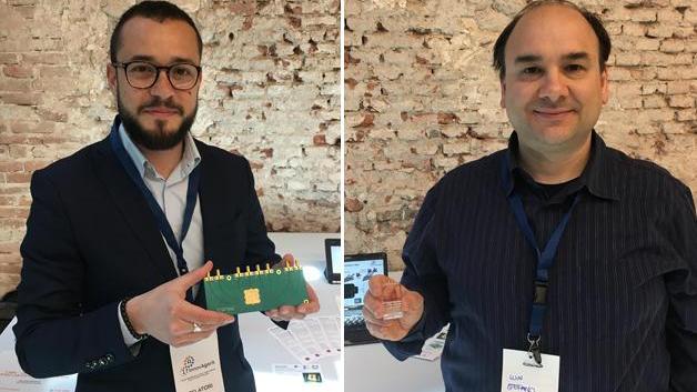 A sinistra Matteo Agostini, a destra Stefano Luin