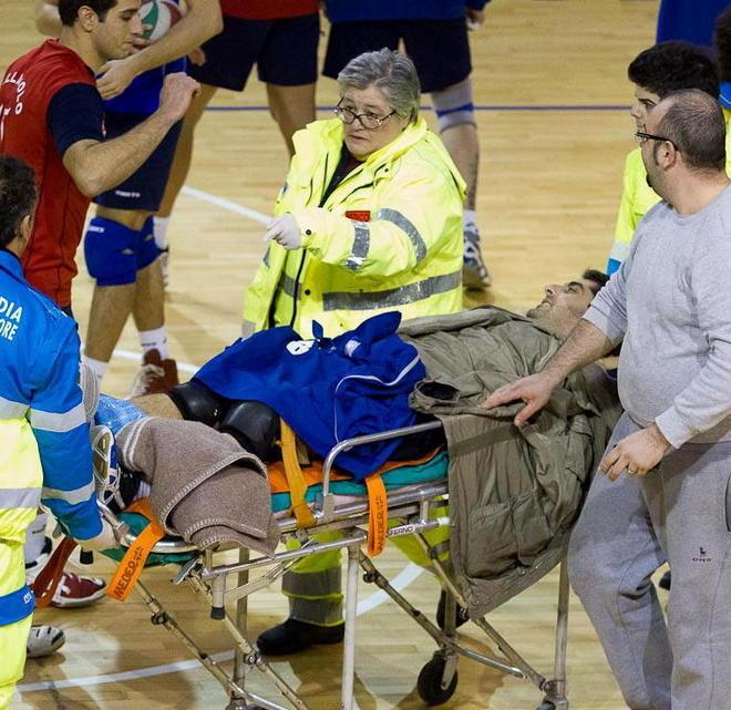 Camaiore sotto choc per l’infortunio a capitan Cappellano