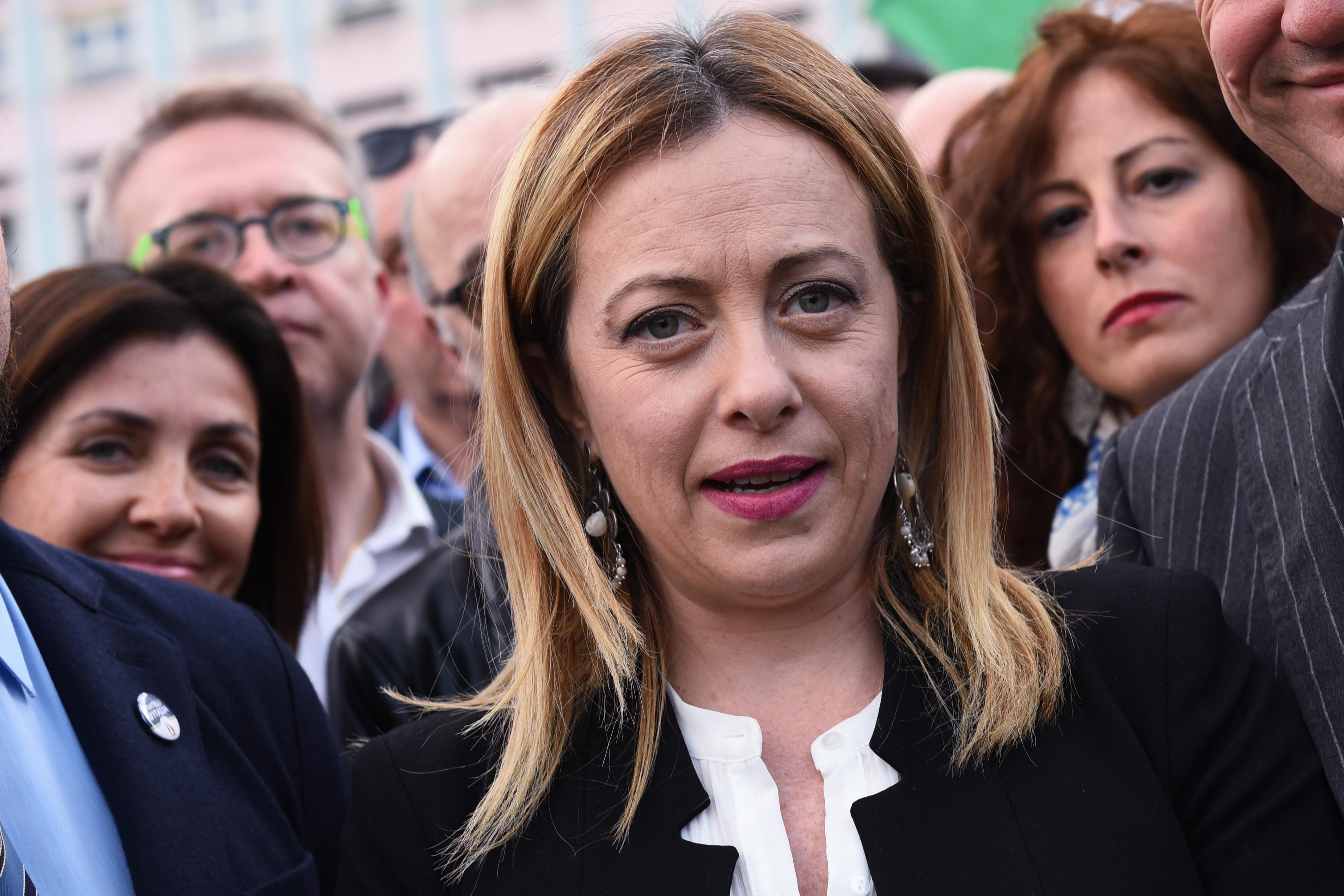 Giorgia Meloni presidente di Fratelli d'Italia