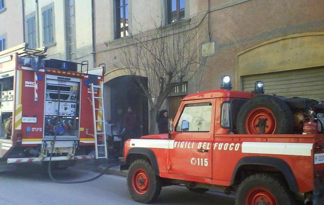 Fiamme in casa I vigili del fuoco salvano due cani