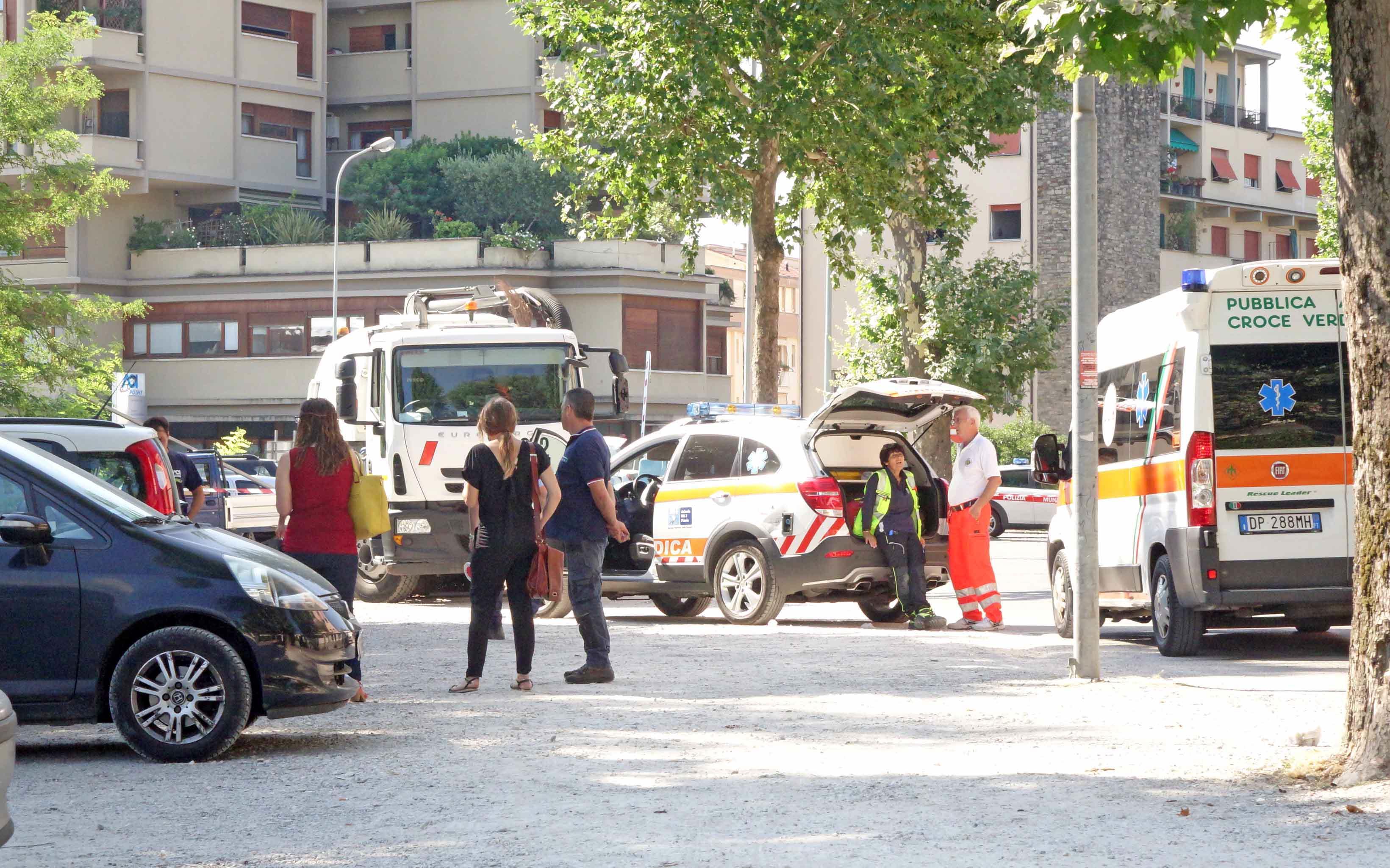 Il luogo della tragedia avvenuta il 5 luglio 2016