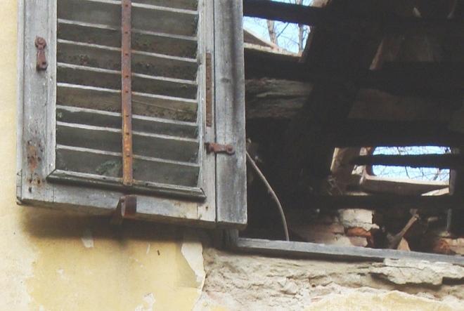 Il rudere delle Case Rosse 
