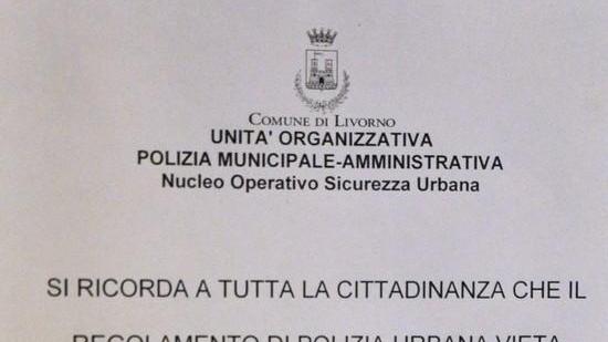 Multe a chi stende i panni alla finestra in centro storico