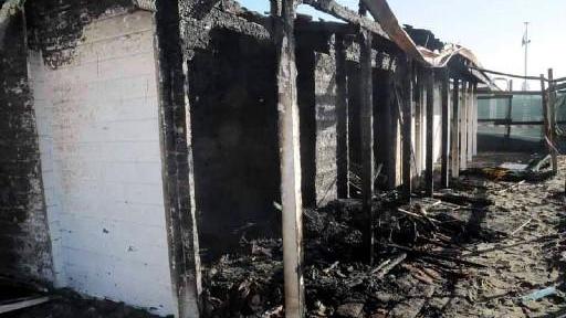 A fuoco il Lido del Finanziere, indagano le Fiamme gialle