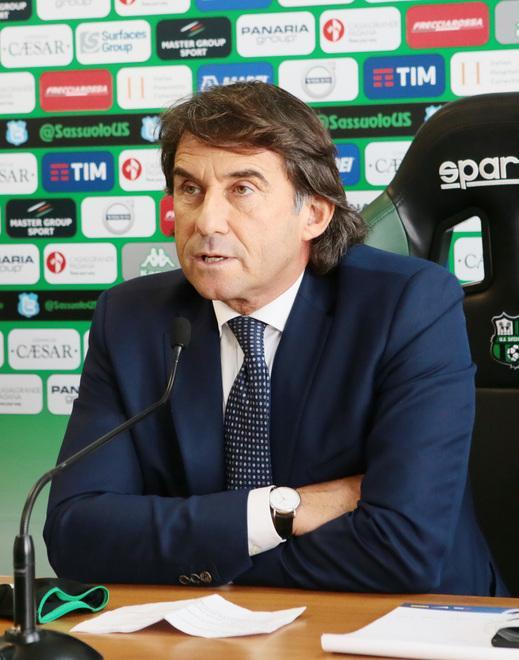 Carnevali: «Sassuolo, i sette anni in A sono un miracolo» 