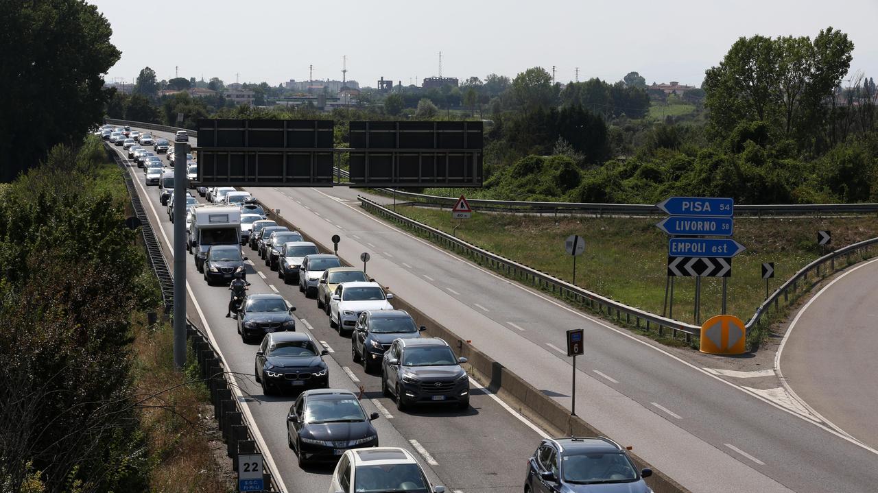 Code in superstrada (foto d'archivio)