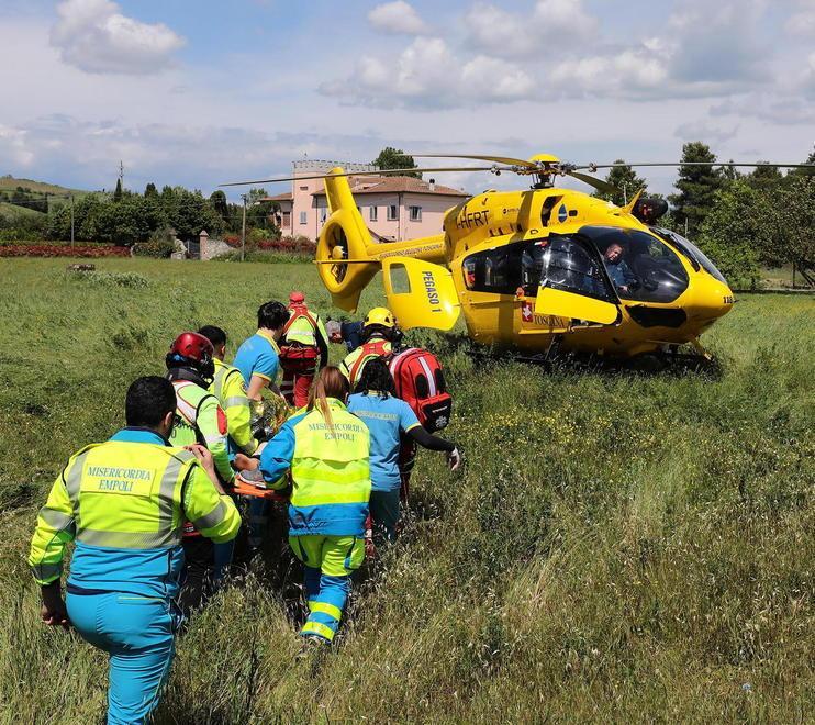 Travolto in bici da un’auto, paura per un bambino 