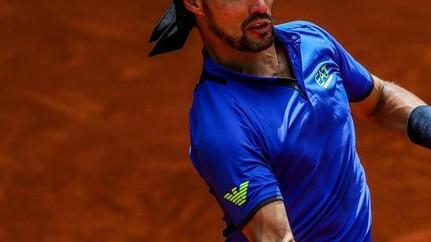 Fognini sulla terra rossa continua a dettar legge Cecchinato subito fuori