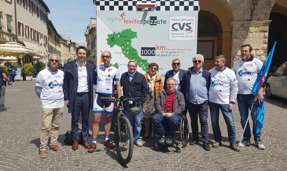 “Le vite spezzate”, in bici fino a Milano per chiedere sicurezza 