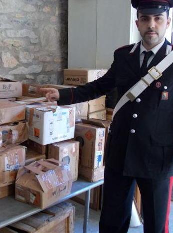 Podere trasformato in deposito di armi Arrestati cacciatori 