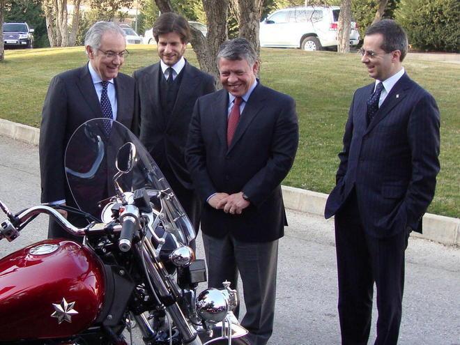 Guzzi per il sovrano di Giordania 