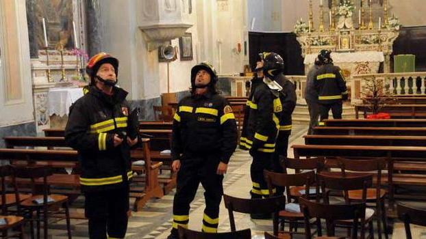 Chiese lesionate, stop fino a domenica