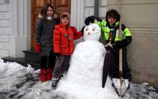 Sono caduti 17 centimetri di neve 