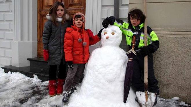 Sono caduti 17 centimetri di neve