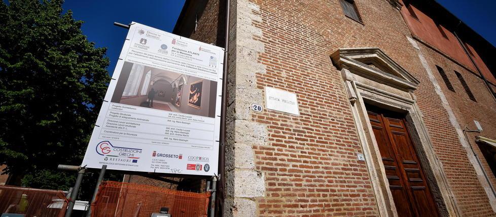 Il cantiere aveva subito l’assalto dei vandali 