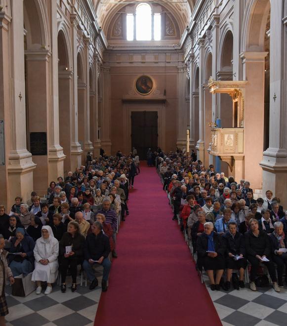 Settecento mantovani pellegrini in cattedrale