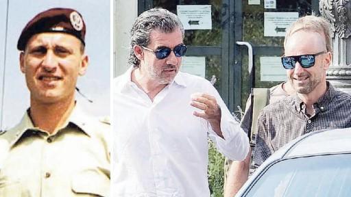 Emanuele Scieri. Nella foto a destra, l'ex caporale Alessandro Panella (a destra) con il suo avvocato Marco Meoli