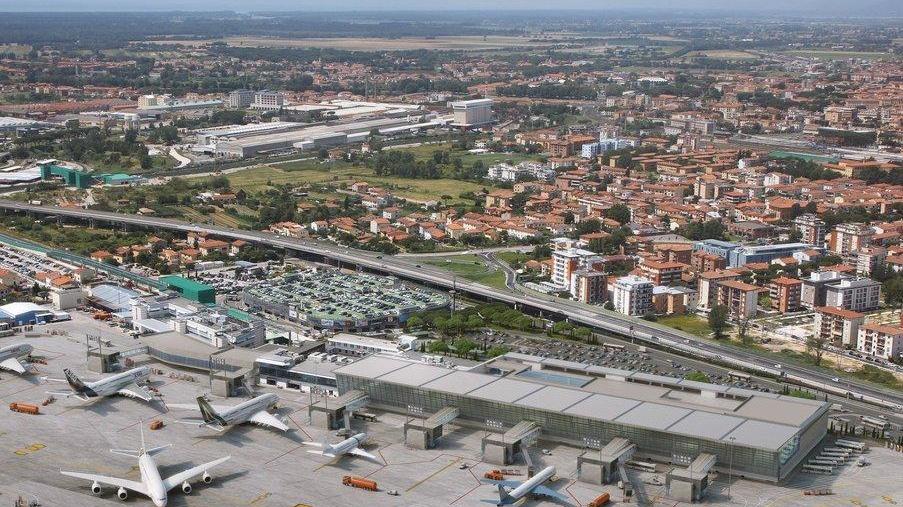 L'aeroporto Galilei di Pisa
