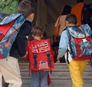 Rientro in classe in ordine sparso nella provincia