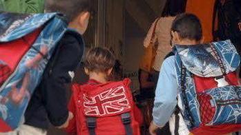 Rientro in classe in ordine sparso nella provincia