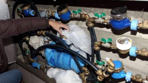 Contatori ghiacciati, decine di famiglie senza acqua