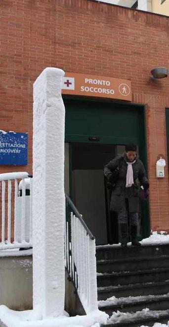 La notte della bufera un solo paziente nei quattro pronto soccorso